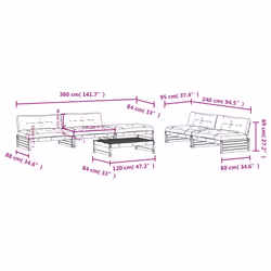 VidaXL 3186129 ensemble de meubles de jardin - Vue supplémentaire 8