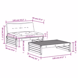 VidaXL 3186136 ensemble de meubles de jardin - Vue supplémentaire 8