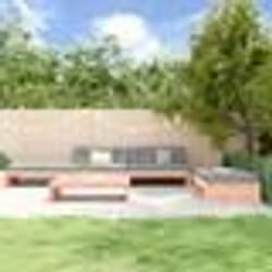 vidaXL Salon de jardin 5 pcs avec coussins bois massif douglas