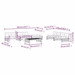 VidaXL 3186152 ensemble de meubles de jardin - Vue supplémentaire 8