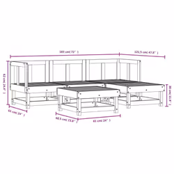 VidaXL 3186159 ensemble de meubles de jardin - Vue supplémentaire 7