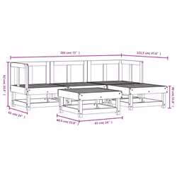 VidaXL 3186164 ensemble de meubles de jardin - Vue supplémentaire 7