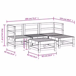VidaXL 3186173 ensemble de meubles de jardin - Vue supplémentaire 7