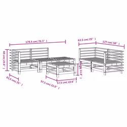 VidaXL 3186201 ensemble de meubles de jardin - Vue supplémentaire 7