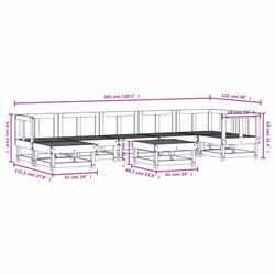 VidaXL 3186278 ensemble de meubles de jardin - Vue supplémentaire 7