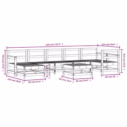 VidaXL 3186285 ensemble de meubles de jardin - Vue supplémentaire 7
