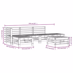VidaXL 3186334 ensemble de meubles de jardin - Vue supplémentaire 7