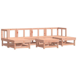 Vidaxl - Salon de jardin 7 pcs bois massif douglas