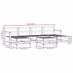 VidaXL 3186376 ensemble de meubles de jardin - Vue supplémentaire 7
