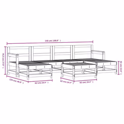 VidaXL 3186381 ensemble de meubles de jardin - Vue supplémentaire 7