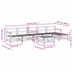 VidaXL 3186424 ensemble de meubles de jardin - Vue supplémentaire 8