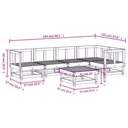 VidaXL 3186446 ensemble de meubles de jardin - Vue supplémentaire 8