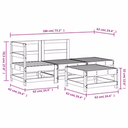 VidaXL 3186495 ensemble de meubles de jardin - Vue supplémentaire 7