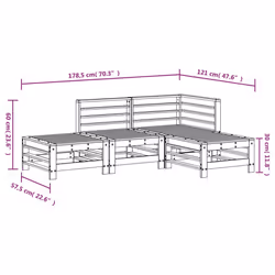 VidaXL 3186502 ensemble de meubles de jardin - Vue supplémentaire 8