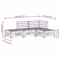VidaXL 3186506 ensemble de meubles de jardin - Vue supplémentaire 8