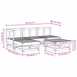 VidaXL 3186516 ensemble de meubles de jardin - Vue supplémentaire 7