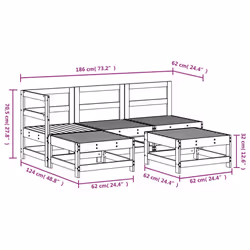 VidaXL 3186523 ensemble de meubles de jardin - Vue supplémentaire 7