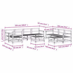 VidaXL 3186572 ensemble de meubles de jardin - Vue supplémentaire 7