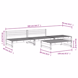 VidaXL 3186596 ensemble de meubles de jardin - Vue supplémentaire 6