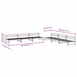VidaXL 3186607 ensemble de meubles de jardin - Vue supplémentaire 5