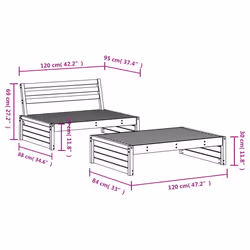 VidaXL 3186625 ensemble de meubles de jardin - Vue supplémentaire 6