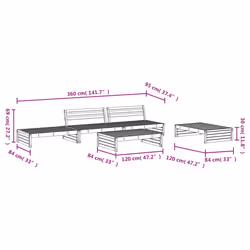 VidaXL 3186639 ensemble de meubles de jardin - Vue supplémentaire 6