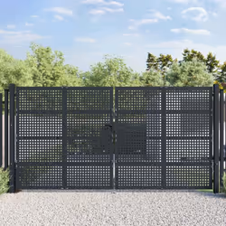 Ce portail de jardin combine parfaitement robustesse, stabilité et résistance à la corrosion ! Il s'agit sans le moindre dout ...