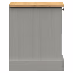 VidaXL 353156 Table de nuit et table de chevet Gris - Vue supplémentaire 6