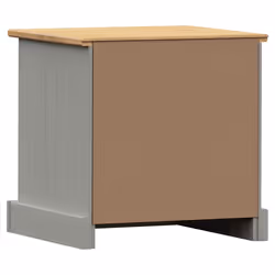 VidaXL 353156 Table de nuit et table de chevet Gris - Vue supplémentaire 7