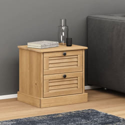 Furniture Limited - Table De Chevet Vigo 42x35x42 Cm Bois De Pin