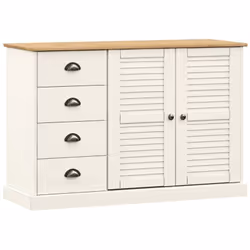 Si vous manquez d'espace mais avez besoin de plus de stockage, ce buffet compact et élégant est là pour vous aider ! Bois de  ...