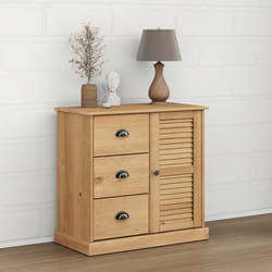 Vidaxl - Buffet avec tiroirs vigo 78x40x75 cm bois massif de pin