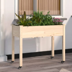 vidaXL Jardinière 3157826 - Bois de sapin