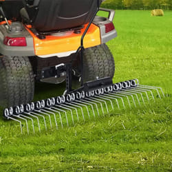 Scarificateur pour tondeuse autoportée 109 cm vidaXL