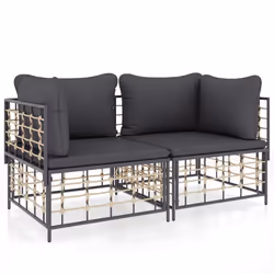 VidaXL 3186690, Anthracite, 110 kg, 720 mm, 720 mm, 660 mm