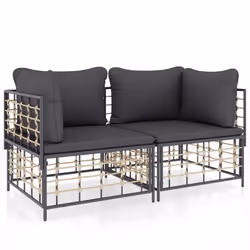 VidaXL 3186691, Anthracite, 110 kg, 720 mm, 720 mm, 660 mm