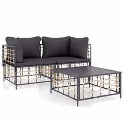 VidaXL 3186695, Anthracite, 110 kg, 720 mm, 700 mm, 660 mm