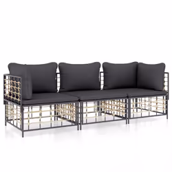VidaXL 3186697, Anthracite, 110 kg, 700 mm, 700 mm, 340 mm