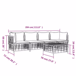 VidaXL 3186700 Canapé de patio - Vue supplémentaire 8
