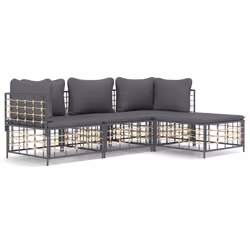 VidaXL 3186743, Anthracite, 110 kg, 700 mm, 700 mm, 340 mm