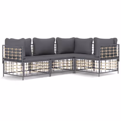 VidaXL 3186747, Anthracite, 110 kg, 720 mm, 700 mm, 660 mm