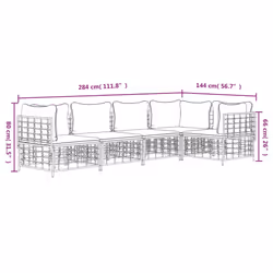 VidaXL 3186750 Canapé de patio - Vue supplémentaire 8