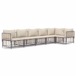 VidaXL 3186754, Anthracite, 110 kg, 720 mm, 700 mm, 660 mm