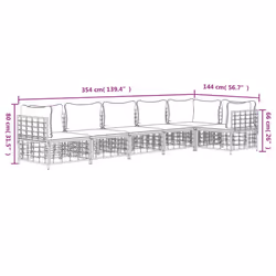 VidaXL 3186754 Canapé de patio - Vue supplémentaire 8