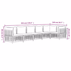 VidaXL 3186756 Canapé de patio - Vue supplémentaire 8