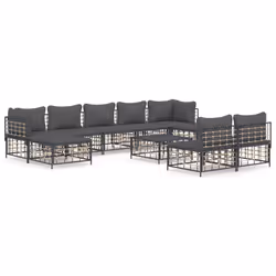 VidaXL 3186805, Anthracite, 110 kg, 700 mm, 700 mm, 340 mm