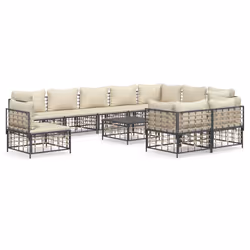 VidaXL 3186806, Anthracite, 110 kg, 700 mm, 700 mm, 340 mm
