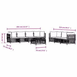 VidaXL 3186824 ensemble de meubles de jardin - Vue supplémentaire 7