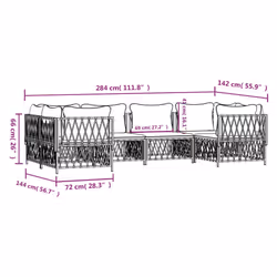 VidaXL 3186918 ensemble de meubles de jardin - Vue supplémentaire 7