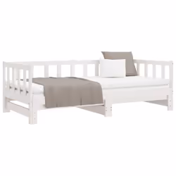 VidaXL 833094 canapé lit sofa Blanc - Vue supplémentaire 5
